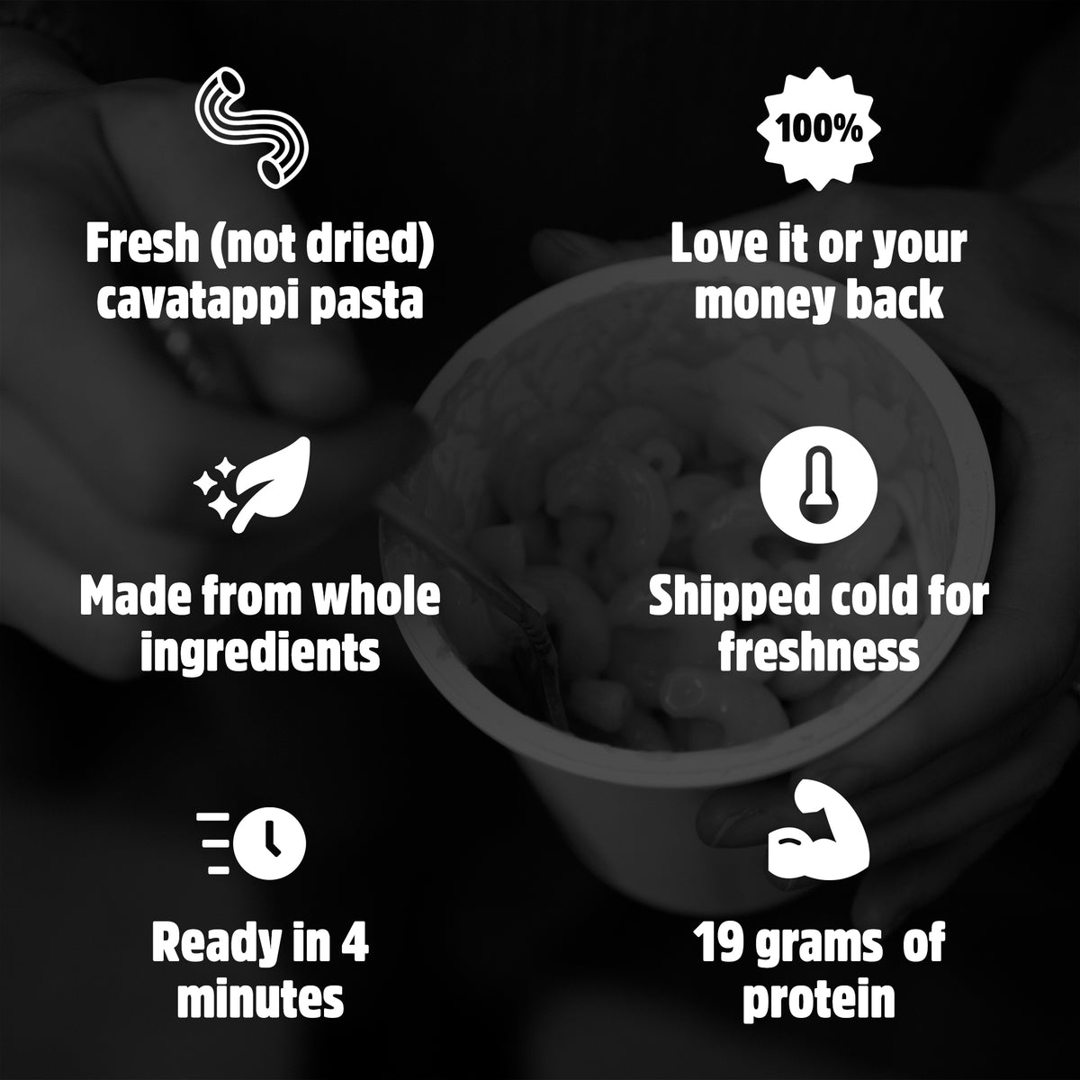 Beef Bolognese Pasta Cups by Pressery